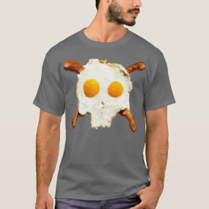 Eggs Bacon Skull T-Shirt