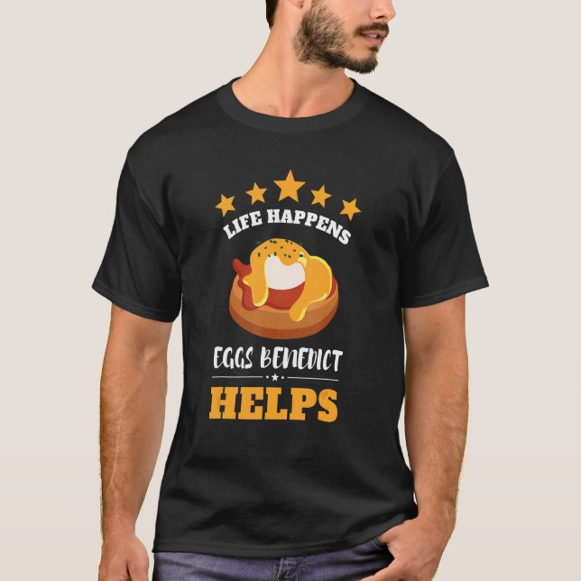 Eggs Benedicts Omelete Breakfast Brunch 3 T-Shirt (Front)
