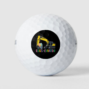 Eggs Cavator Easter Egg Hunt Excavator Golf Balls