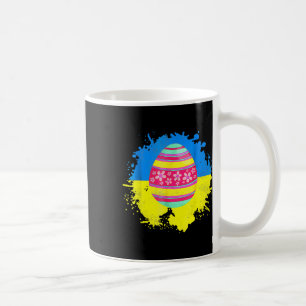 Eggs Easter Ukraine Flag  Coffee Mug