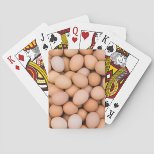 Eggs, Huaraz, Cordillera Blanca, Ancash, Peru Playing Cards