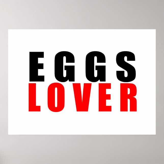 Eggs lover poster (Front)