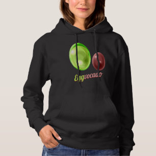 Eggs Painted As Avocado Eggvocado For Hunt on Eggs Hoodie