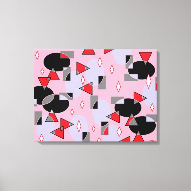 Eggs Scrappled Up Canvas Print (Front)