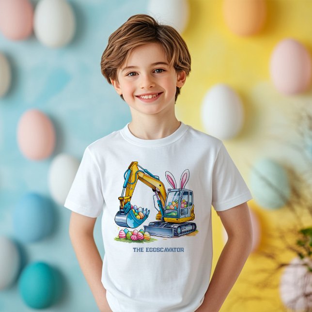 Eggscavator 5000 Easter Egg Champion Toddler T-Shirt (Creator Uploaded)