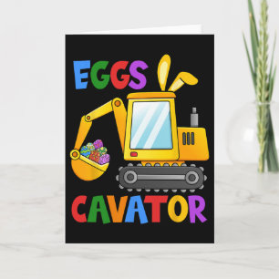 Eggscavator Egg Hunting Kids Toddler Boys Excavato Card