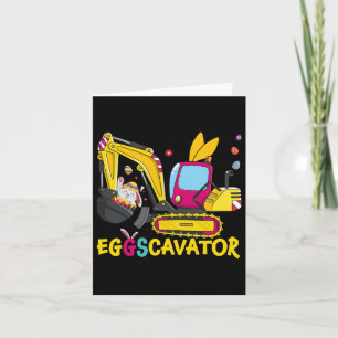 Eggscavator Happy Easter Funny Excavator Hunting E Card