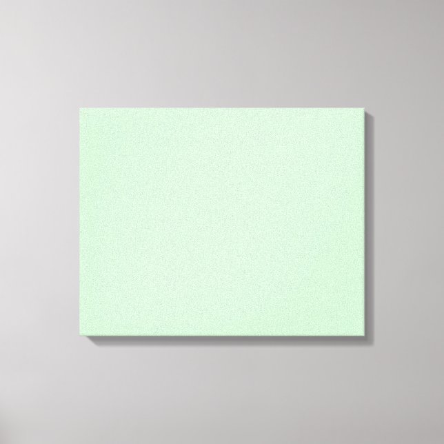 Eggshell Blue Green Pastel Colour Background Canvas Print (Front)