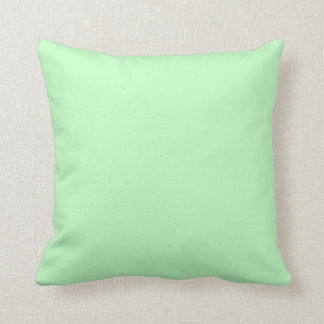 Eggshell Blue Green Pastel Colour Background Cushion