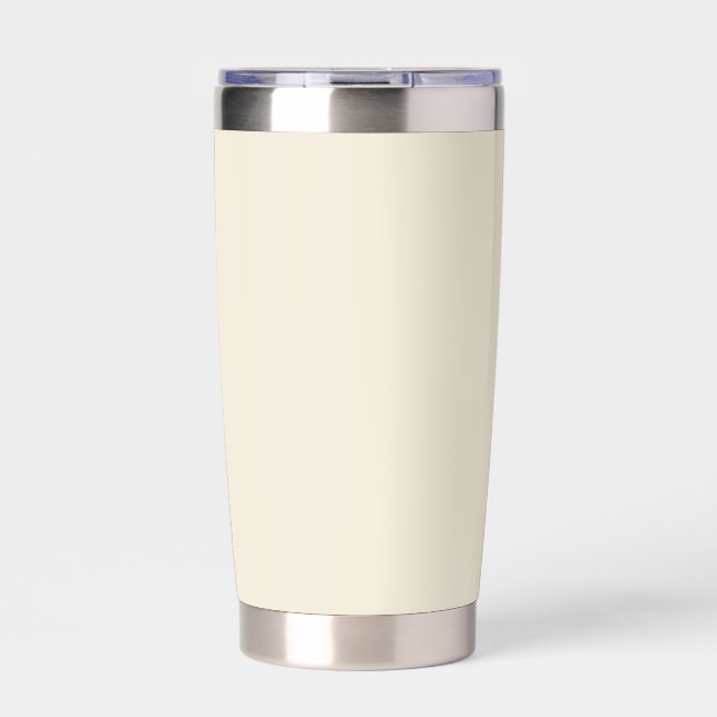Eggshell Solid Colour Insulated Tumbler (Front)