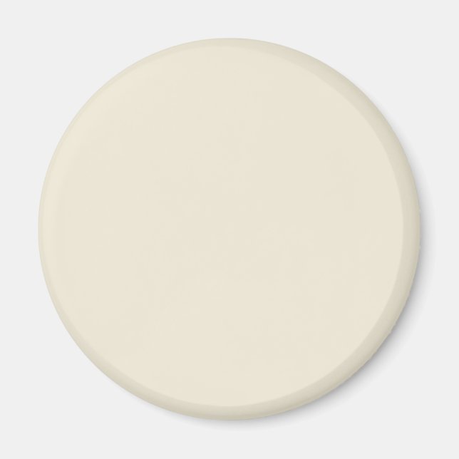 Eggshell Solid Colour Magnet (Front)