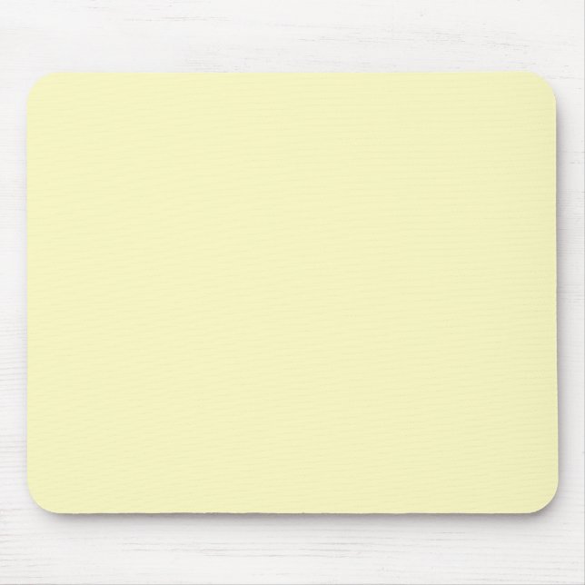 Eggshell(solid colour) mouse pad (Front)