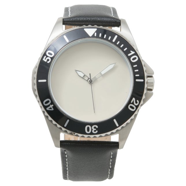 Eggshell Solid Colour Watch (Front)