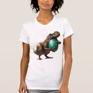 Eggspert Easter Eggs Hunt Dinosaur Easter Bunnies  T-Shirt