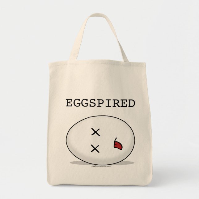 Eggspired-(Expired) Dead Egg Tote Bag (Front)
