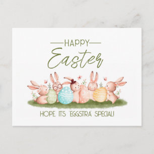 Eggstra Special! Happy Easter Postcard