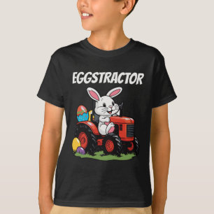 Eggstractor Funny Easter Day Men Women Bunny Easte T-Shirt