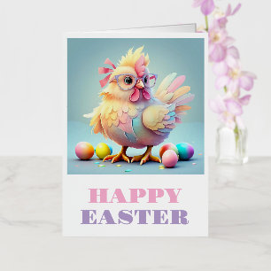 " EGGSTRAORDINARY DELIGHT " FOIL GREETING CARD