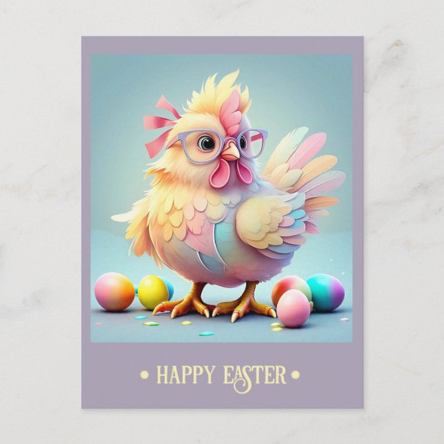 " EGGSTRAORDINARY DELIGHT " POSTCARD (Front)