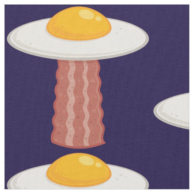 Eggstraterrestrial Fabric (Close Up)