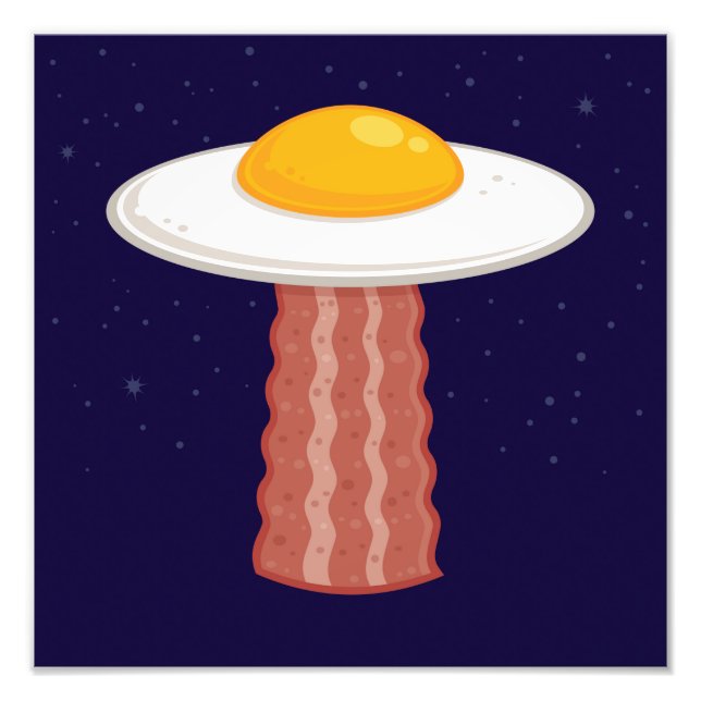 Eggstraterrestrial Photo Print (Front)