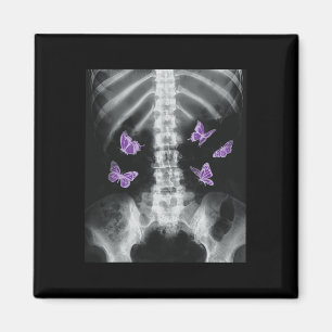 Egirl Xray Skeleton Pink Butterfly Harajuku Y2k Da Magnet