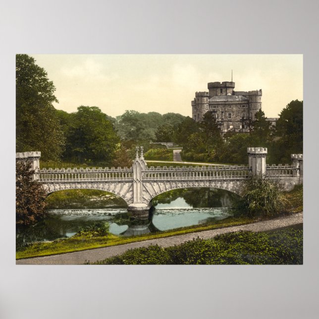 Eglinton Castle, Irvine, Ayrshire, Scotland Poster (Front)