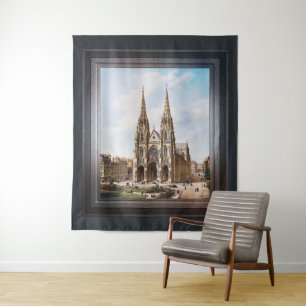 Église Sainte-Clotilde à Paris by Max Berthelin Tapestry