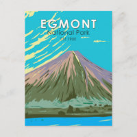 Egmont National Park New Zealand Vintage