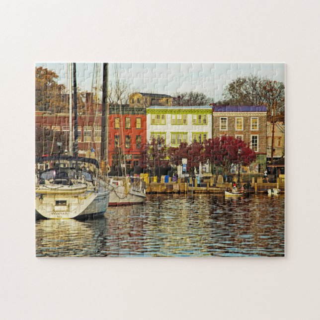 Ego Alley...Annapolis Md. Jigsaw Puzzle (Horizontal)