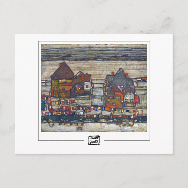 Egon Schiele #13 - Fine Art Postcard (Front)
