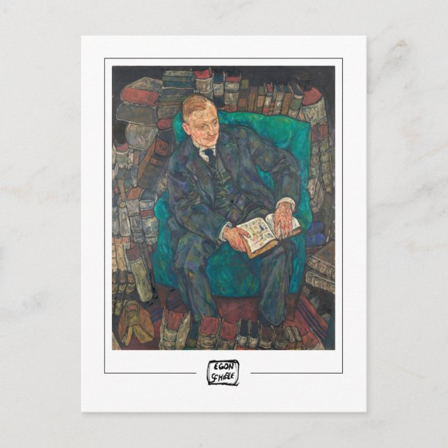 Egon Schiele #14-2 - Fine Art Postcard (Front)