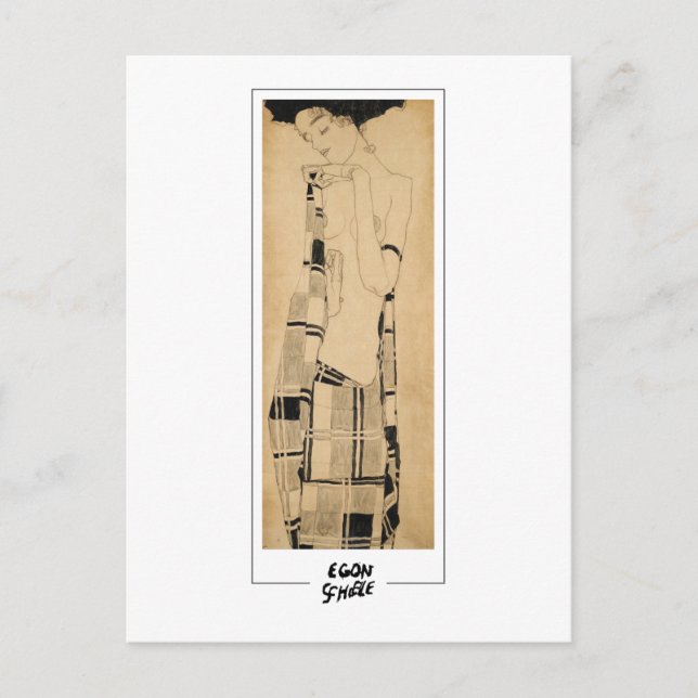 Egon Schiele #175 - Fine Art Postcard (Front)