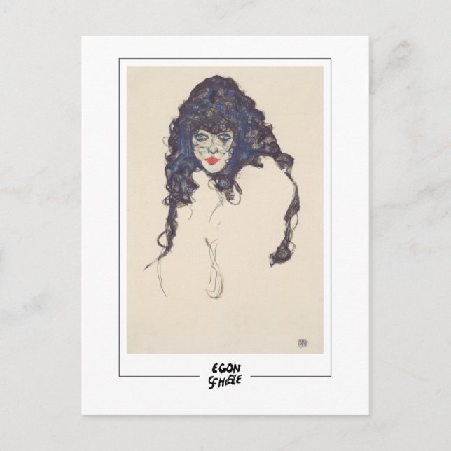 Egon Schiele #400-2 - Fine Art Postcard (Front)