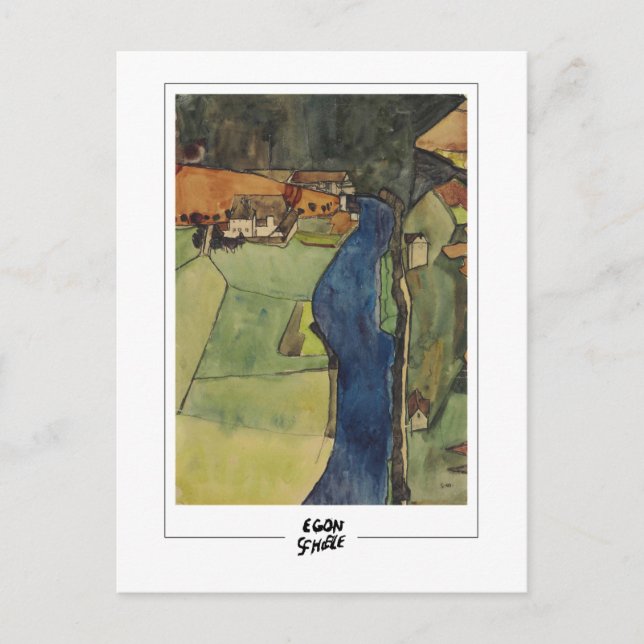 Egon Schiele #457-2 - Fine Art Postcard (Front)