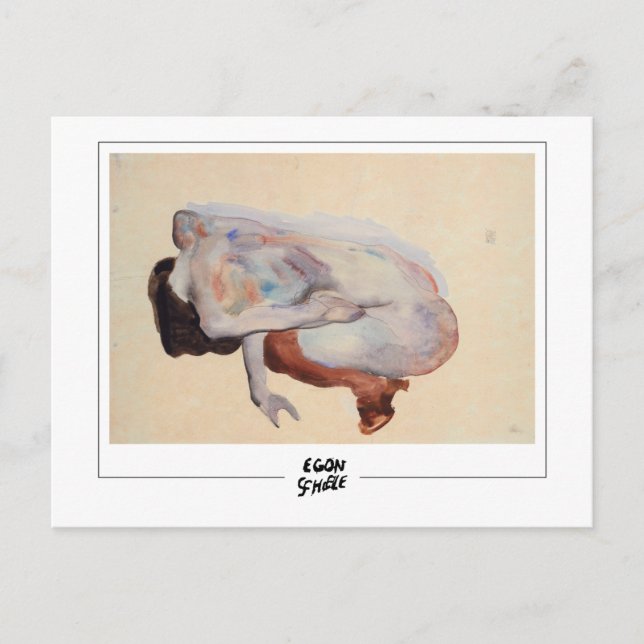 Egon Schiele #482 - Fine Art Postcard (Front)