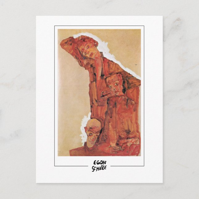 Egon Schiele #535 - Fine Art Postcard (Front)