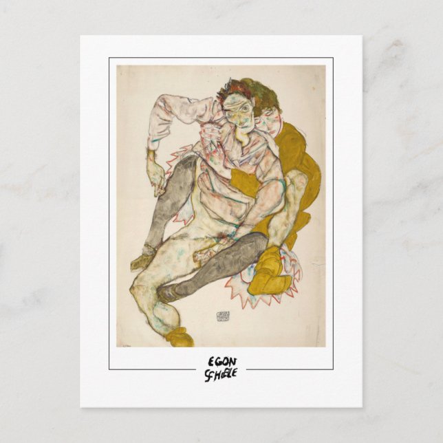 Egon Schiele #56-2 - Fine Art Postcard (Front)