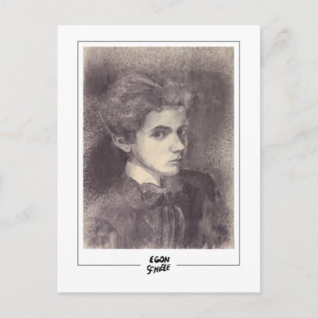 Egon Schiele #79 - Fine Art Postcard (Front)