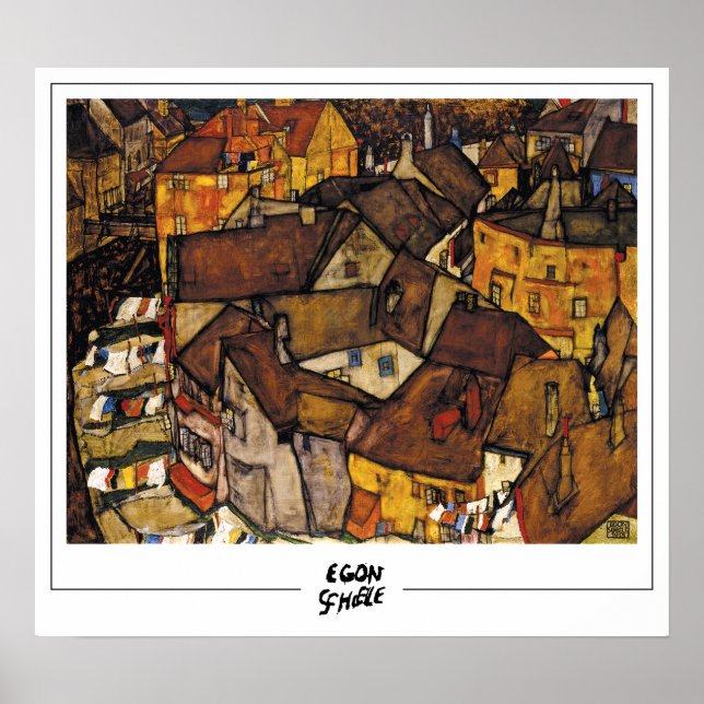 Egon Schiele Fine Art #195-2 Poster (Front)
