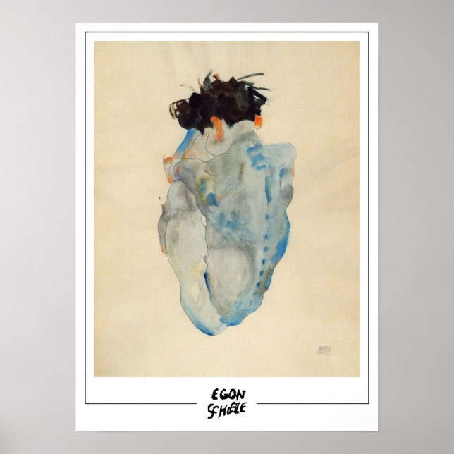 Egon Schiele Fine Art #40-2 Poster (Front)