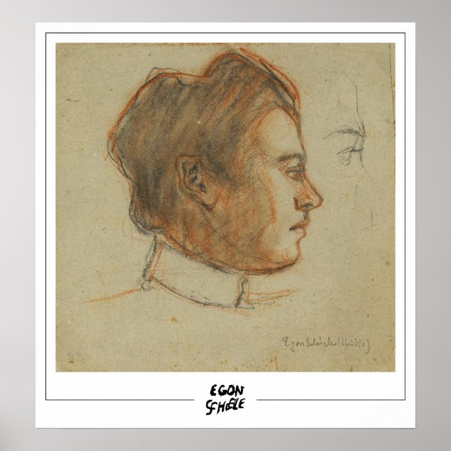 Egon Schiele Fine Art #633-2 Poster (Front)