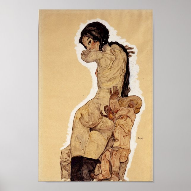 EGON SCHIELE POSTER (Front)