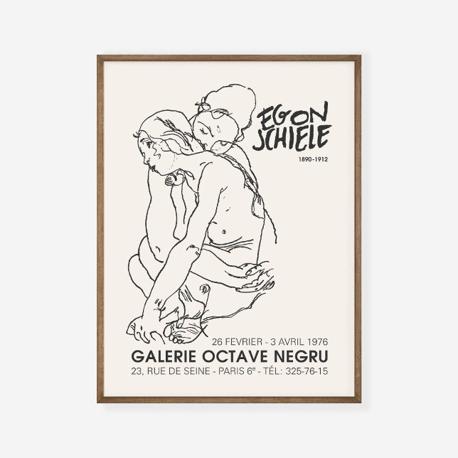 Egon Schiele Seated Woman Art Exhibition Poster (Creator Uploaded)