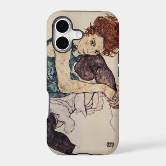 Egon Schiele Seated Woman iPhone case