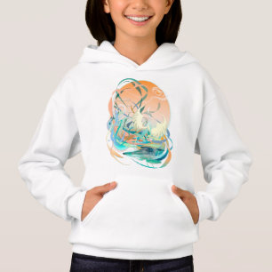 EGRET BIRD RYTHMN OF FLIGHT HOODIE