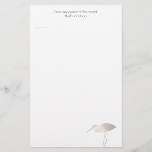 Egret Letterhead paper: