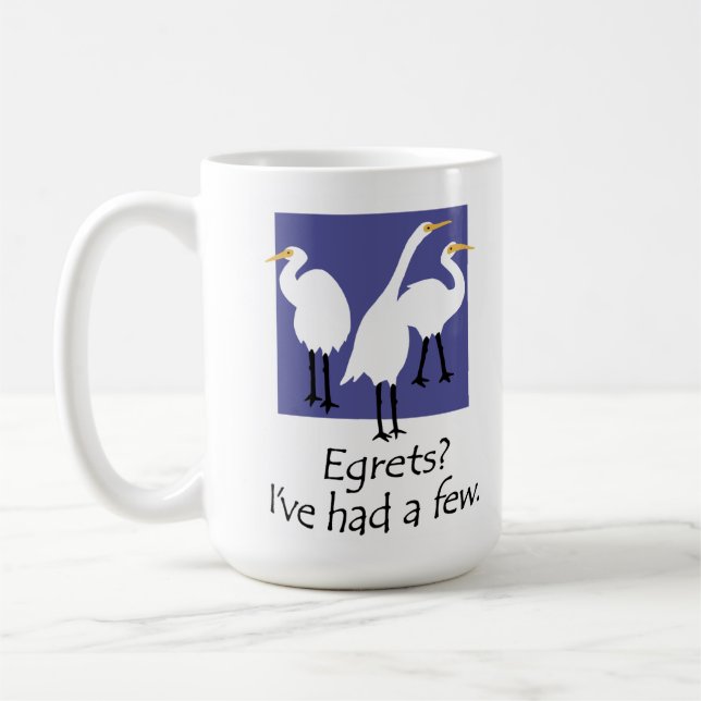 egret mug (Left)
