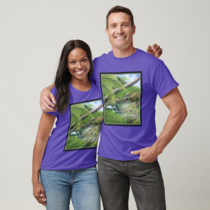 Egret on Pond T-Shirt