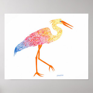 Egret Print